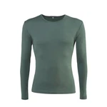 LIVING CRAFTS Langarmshirt LIAM Grün/Dunkelgrün