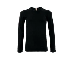 LIVING CRAFTS Langarmshirt HARVEY Schwarz