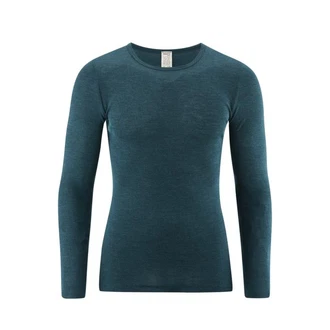 LIVING CRAFTS Langarmshirt HARVEY Türkis/Dunkelgrün/Hellblau/Blau