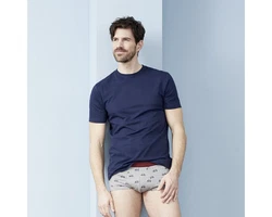 LIVING CRAFTS T-Shirt CLARK Dunkelblau