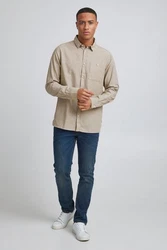 !Solid Langarmhemd SDBilal SH 21106946