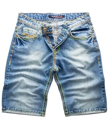 Jeansshorts Herren Shorts Denim Blau RC-2078
