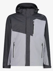 CMP Funktionsjacke Man Jacket Zip Hood TITANIO-CEMENTO (31Z1587D)