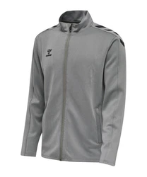 hummel Sweatjacke hmlCORE XK Trainingsjacke Hellgrau/Grau/Dunkelgrau/Silber