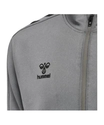 hummel Sweatjacke hmlCORE XK Trainingsjacke Hellgrau/Grau/Dunkelgrau/Silber