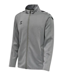 hummel Sweatjacke hmlCORE XK Trainingsjacke Hellgrau/Grau/Dunkelgrau/Silber