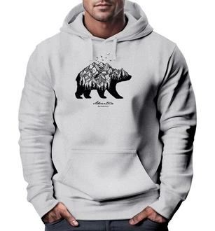 Neverless Hoodie Abenteuer Berge Wald Bear Mountains Adventure