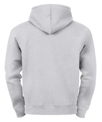 Neverless Sweatjacke Zip-Hoodie Herren mit Kapuze Print Miami College USA Hellgrau/Grau