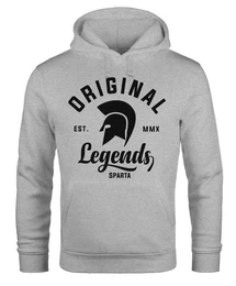 Hoodie Hoodie Herren Original Legends Gladiator Sparta Kapuzen-Pullover Streetwear
