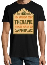 Youth Designz T-Shirt Ich Muss Auf Den Campingplatz Herren Shirt 