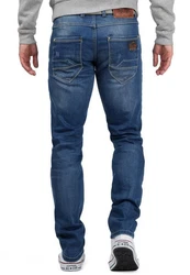 Cipo & Baxx 5-Pocket Jeans Hose BA-CD386 Blau/Dunkelblau