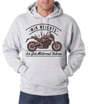 Youth Designz Kapuzenpullover Ich Geh Motorrad Fahren Herren Hoodie Grau/Hellgrau/Braun/Rosa