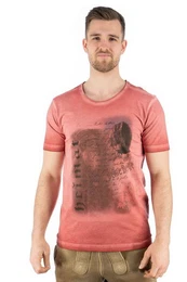 Trachtenshirt Praiol Kurzarm T-Shirt mit Motivdruck