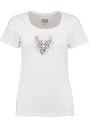 OS-Trachten Trachtenshirt Wimporo Kurzarm T-Shirt 