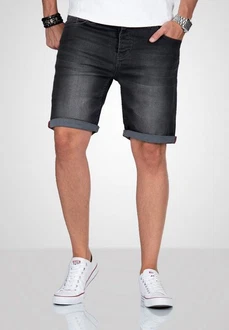 Alessandro Salvarini Shorts ASDomerikoo mit Knopfverschluss