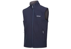 Regatta Funktionsjacke Weste Softshell Bradwell III Dunkelblau/Pastell/Blau