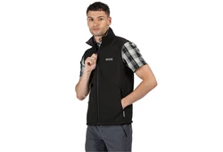 Regatta Funktionsjacke Weste Softshell Bradwell III Dunkelblau/Pastell/Blau