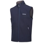 Regatta Funktionsjacke Weste Softshell Bradwell III Dunkelblau/Pastell/Blau