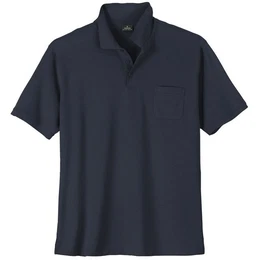 Poloshirt Groe Gren Herren Poloshirt marine Softknit