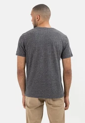 camel active T-Shirt Dunkelgrau/Hellgrau/Grau/Dunkelblau