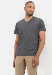 camel active T-Shirt Dunkelgrau/Hellgrau/Grau/Dunkelblau