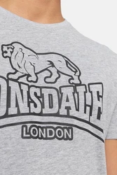 Lonsdale T-Shirt Allanfearn Grau/Hellgrau