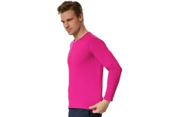 dressforfun Langarm-Shirt Männer Rosa
