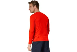 dressforfun Langarm-Shirt Männer Rot/Orange