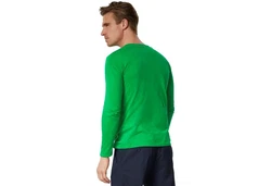 dressforfun Langarm-Shirt Männer Grün/Neonfarben