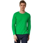 dressforfun Langarm-Shirt Männer Grün/Neonfarben