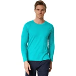 dressforfun Langarm-Shirt Männer Türkis/Grün dressforfun Langarm-Shirt Männer Türkis/Grün