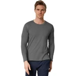 dressforfun Langarm-Shirt Männer Grau/Dunkelgrau/Hellgrau