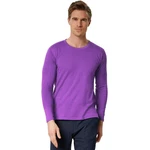 dressforfun Langarm-Shirt Männer Dunkelblau/Lila/Fliederfarben dressforfun Langarm-Shirt Männer Dunkelblau/Lila/Fliederfarben