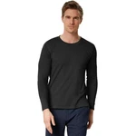 dressforfun Langarm-Shirt Männer Dunkelgrau/Schwarz/Grau/Khaki dressforfun Langarm-Shirt Männer Dunkelgrau/Schwarz/Grau/Khaki