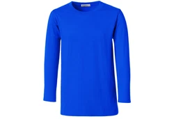 dressforfun Langarm-Shirt Männer Blau