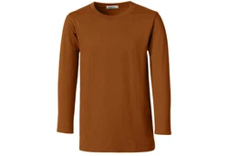 dressforfun Langarm-Shirt Männer Braun/Beige/Khaki/Orange