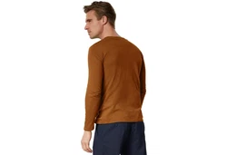 dressforfun Langarm-Shirt Männer Braun/Beige/Khaki/Orange