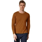 dressforfun Langarm-Shirt Männer Braun/Beige/Khaki/Orange