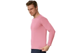 dressforfun Langarm-Shirt Männer Rosa