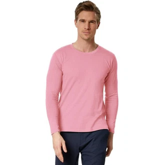 dressforfun Langarm-Shirt Männer Rosa