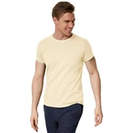 dressforfun T-Shirt Khaki/Gelb dressforfun T-Shirt Khaki/Gelb