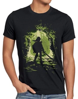 style3 Print-Shirt Link Explorer Hyrule Wind Waker style3 Print-Shirt Link Explorer Hyrule Wind Waker