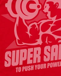style3 T-Shirt Super Saiya Gym Dragonball Z GT Songoku DBZ Daima Rot