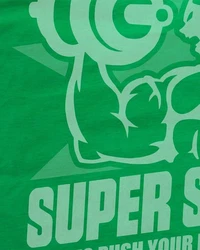 style3 T-Shirt Super Saiya Gym Dragonball Z GT Songoku DBZ Daima Grün/Silber/Dunkelgrün