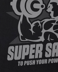 style3 T-Shirt Super Saiya Gym Dragonball Z GT Songoku DBZ Daima Silber