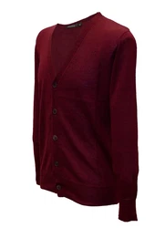Posh Gear Cardigan Herren Crodasera Dunkelrot/Bordeaux/Rot