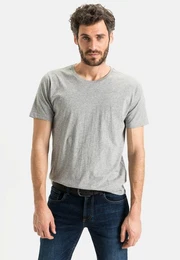 T-Shirt aus reiner Baumwolle