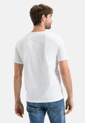 camel active T-Shirt Weiß/Creme
