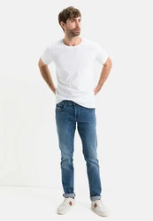 camel active T-Shirt Weiß/Creme