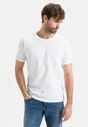 camel active T-Shirt Weiß/Creme